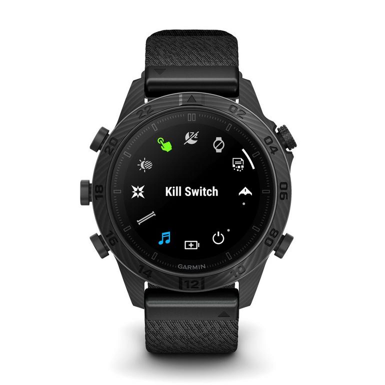 Relógio inteligente Garmin MARQ Commander (2ª geração) Carbon Edition de 46 mm