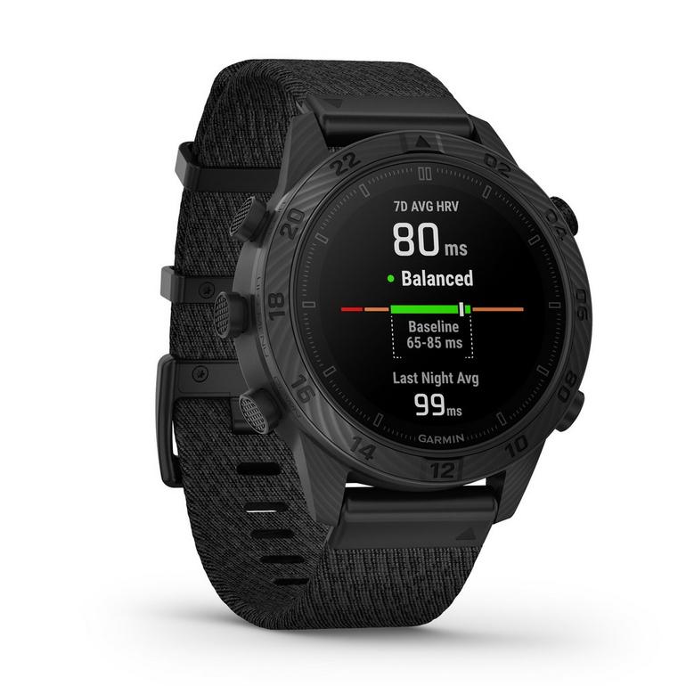 Relógio inteligente Garmin MARQ Commander (2ª geração) Carbon Edition de 46 mm