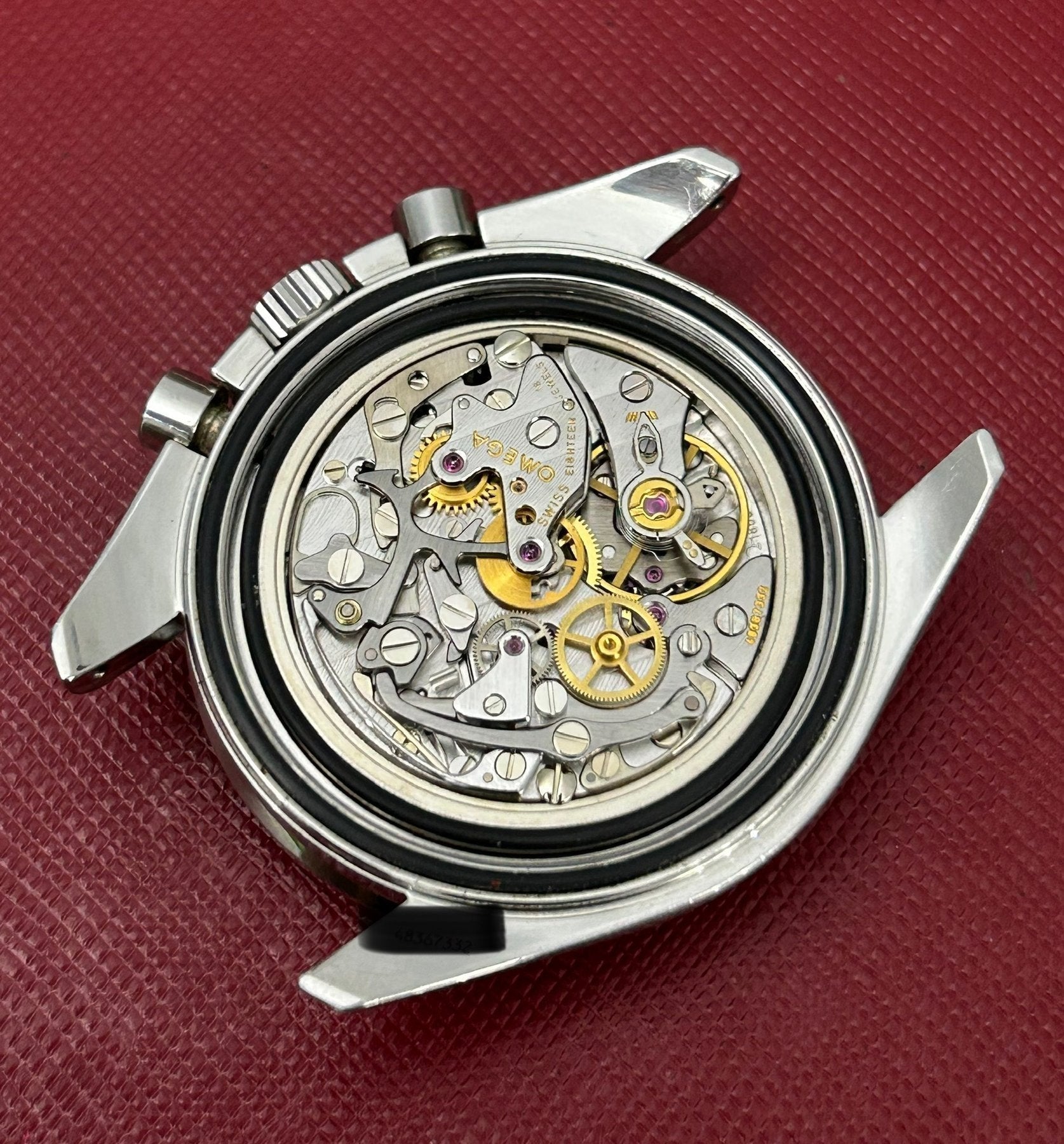 Omega - Speedmaster Moonwatch 861 Apollo XI Amarelo - 1450808 - Homem - 1980-1989