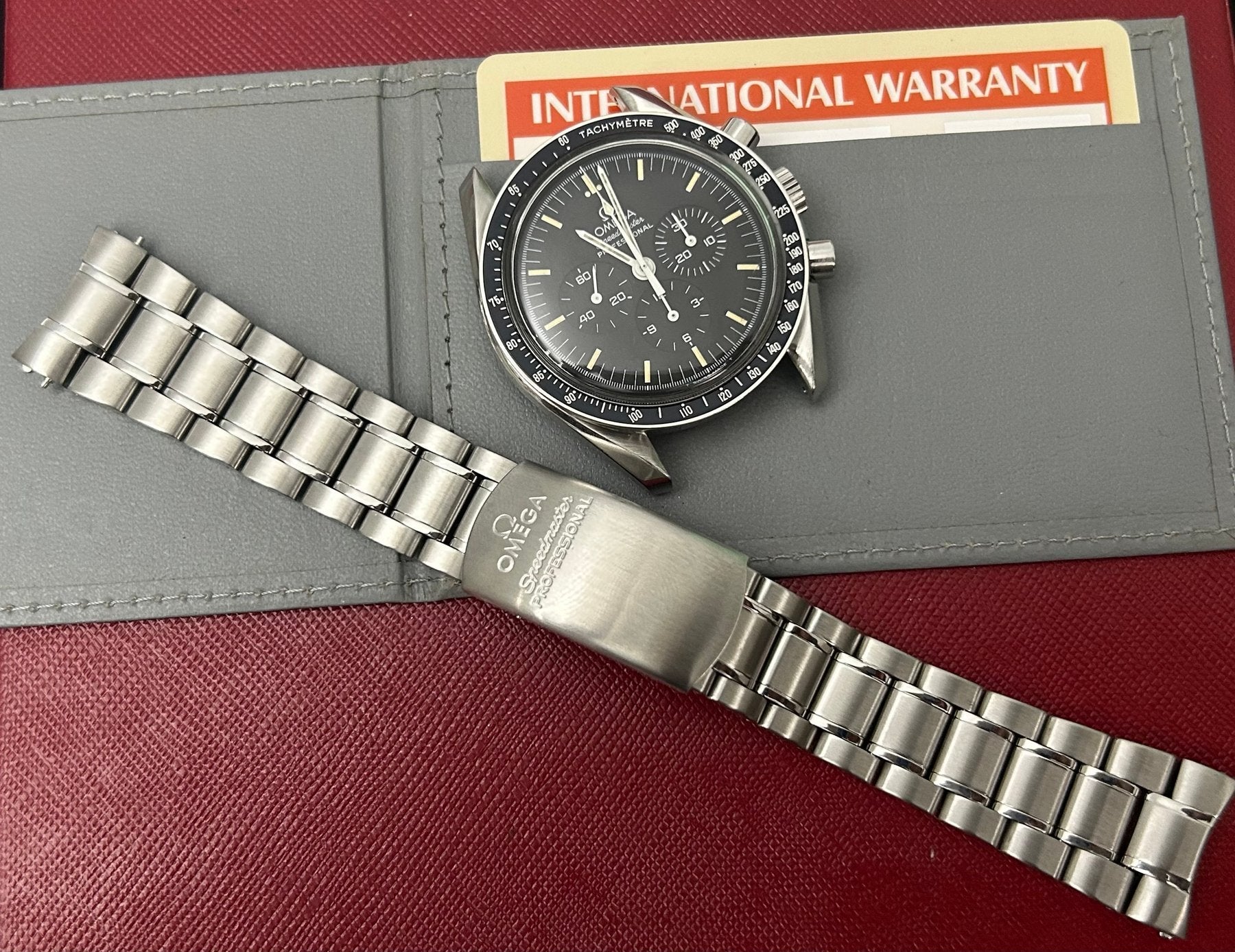 Omega - Speedmaster Moonwatch "Amarelo" - 3450808 - Homem - 1990-1999