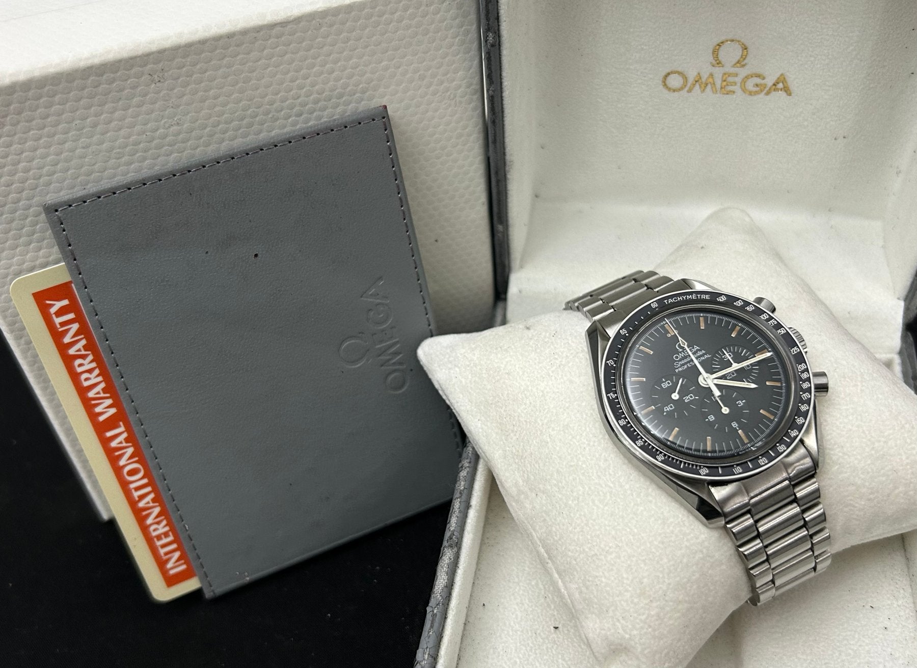Omega - Speedmaster Moonwatch 861 Apollo XI Amarelo - 1450808 - Homem - 1980-1989