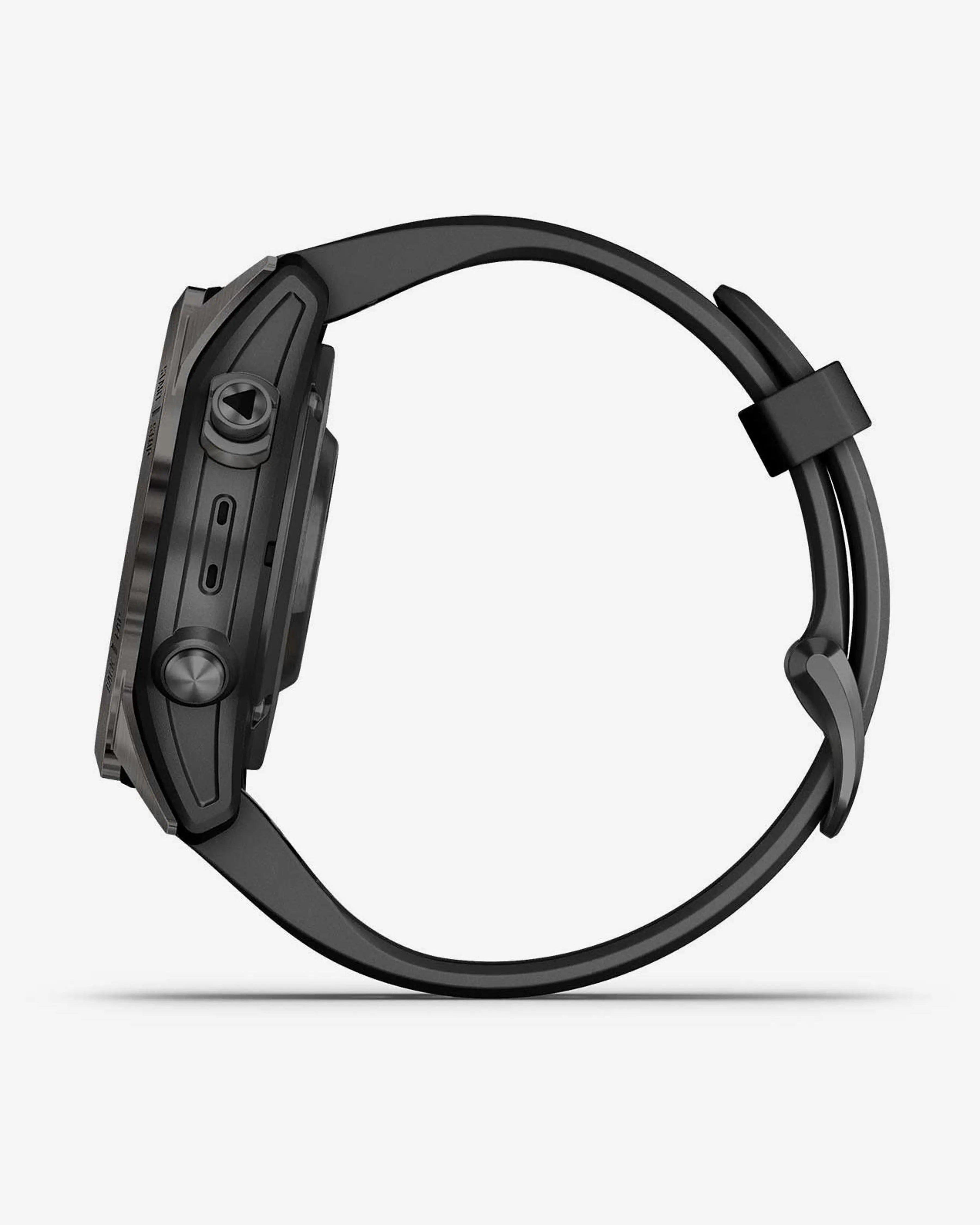 Pulseira Garmin Fenix 7S Pro Sapphire Solar Titanium Carbon Grey Black