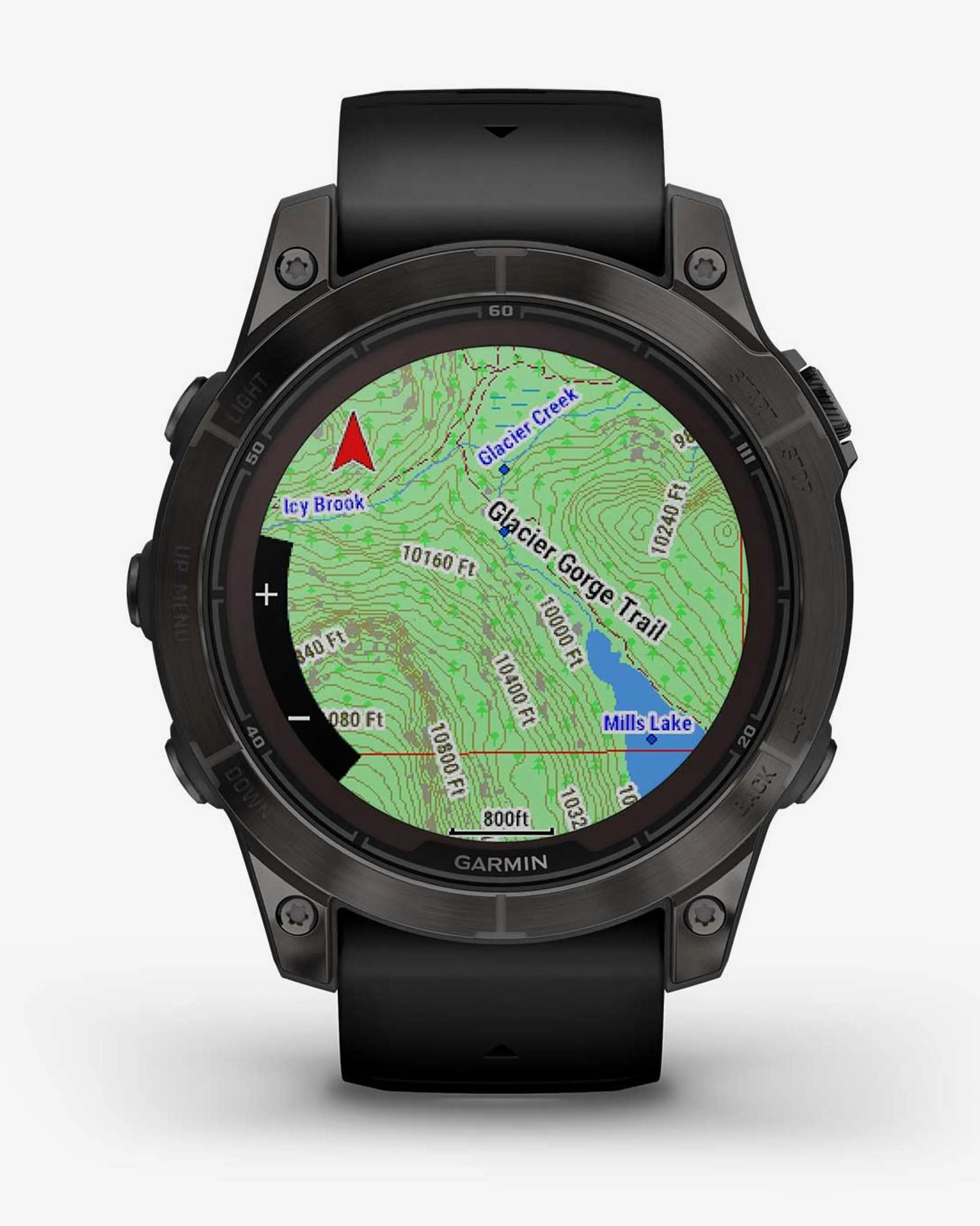 Pulseira Garmin Fenix 7 Pro Sapphire Solar Titanium Carbon Grey Black