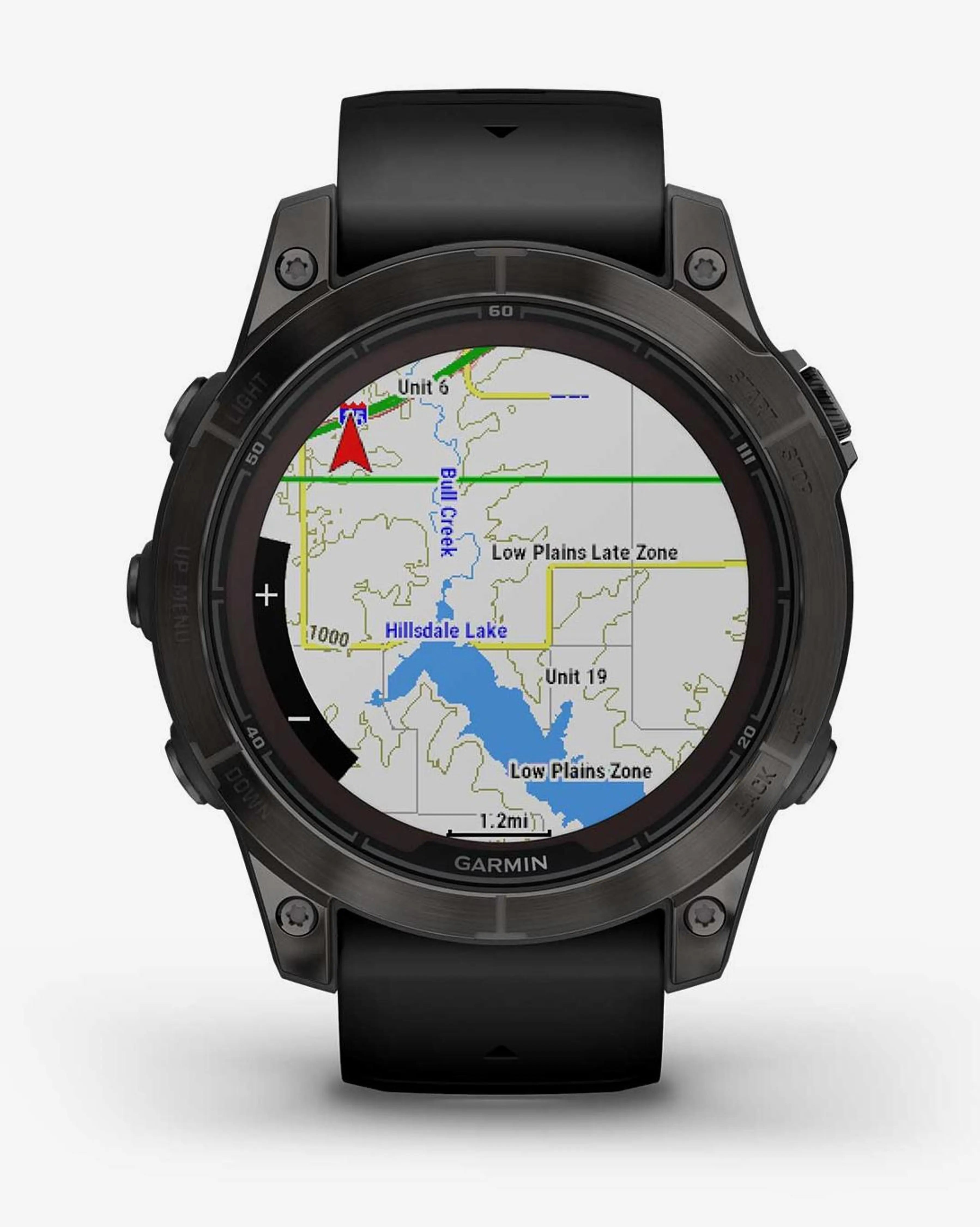 Pulseira Garmin Fenix 7 Pro Sapphire Solar Titanium Carbon Grey Black