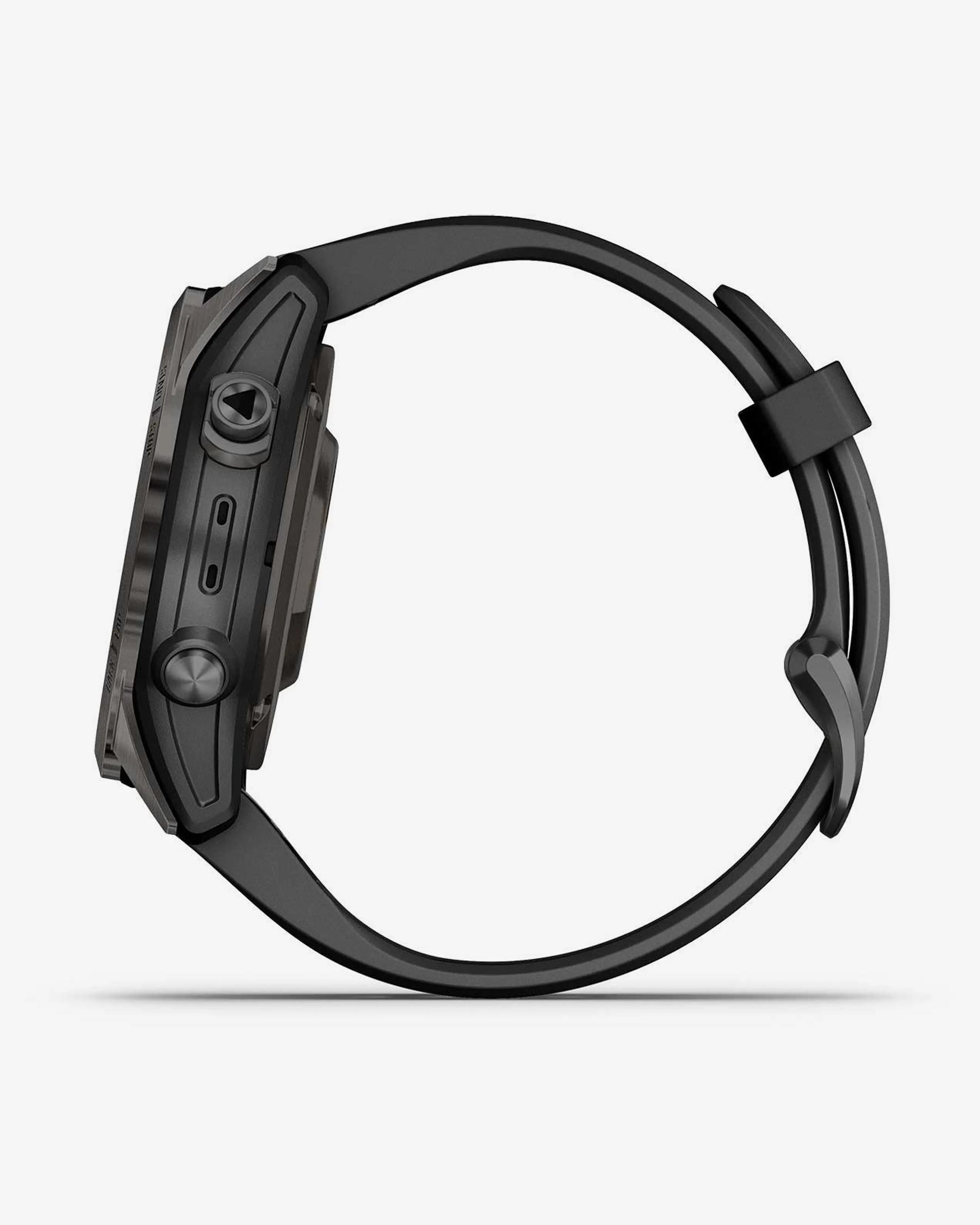 Garmin EPIX 2 PRO Zafiro 42mm Titanio DLC gris carbón correa negro
