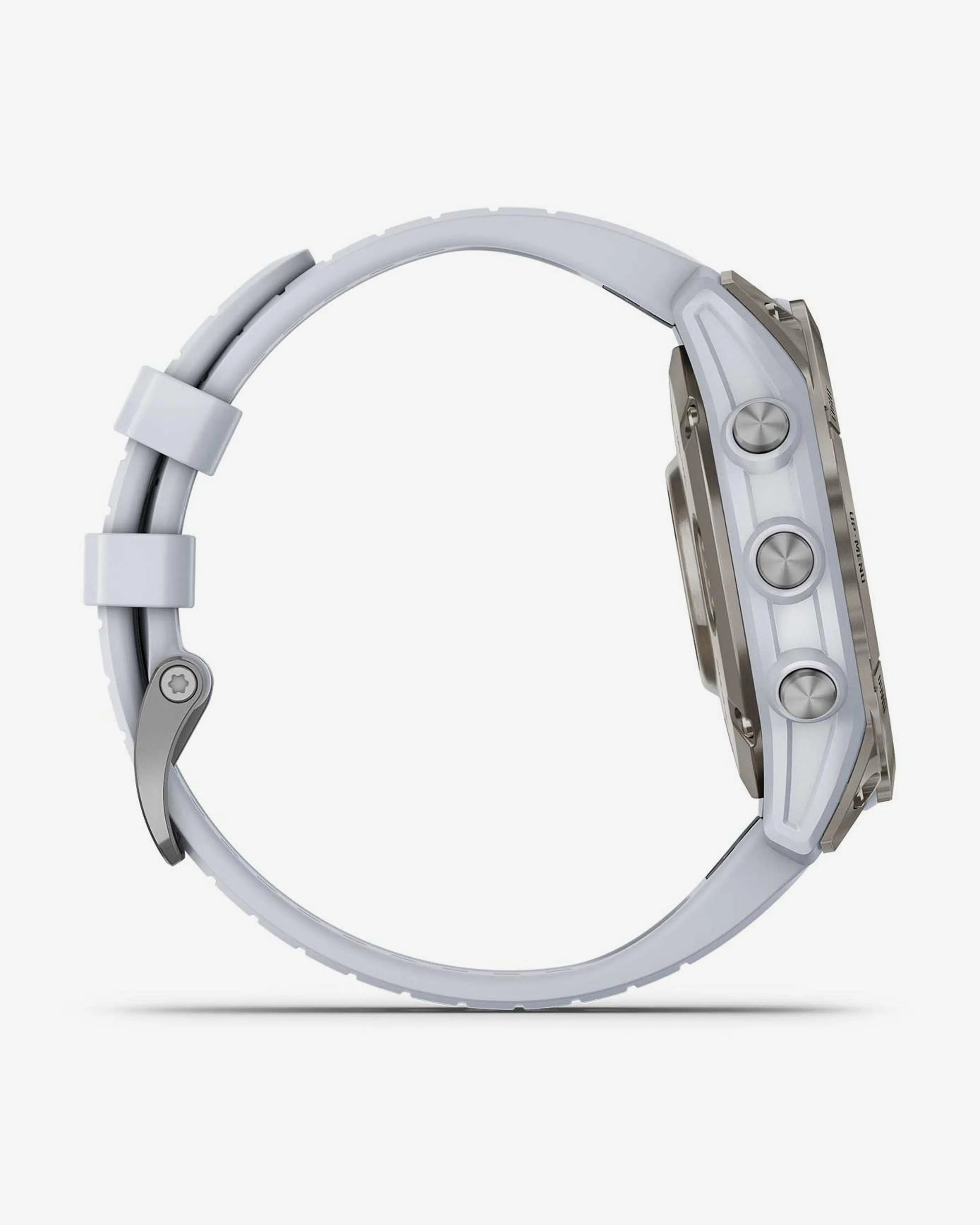Bracelete em titânio branco para Garmin EPIX 2 PRO Sapphire 47 mm