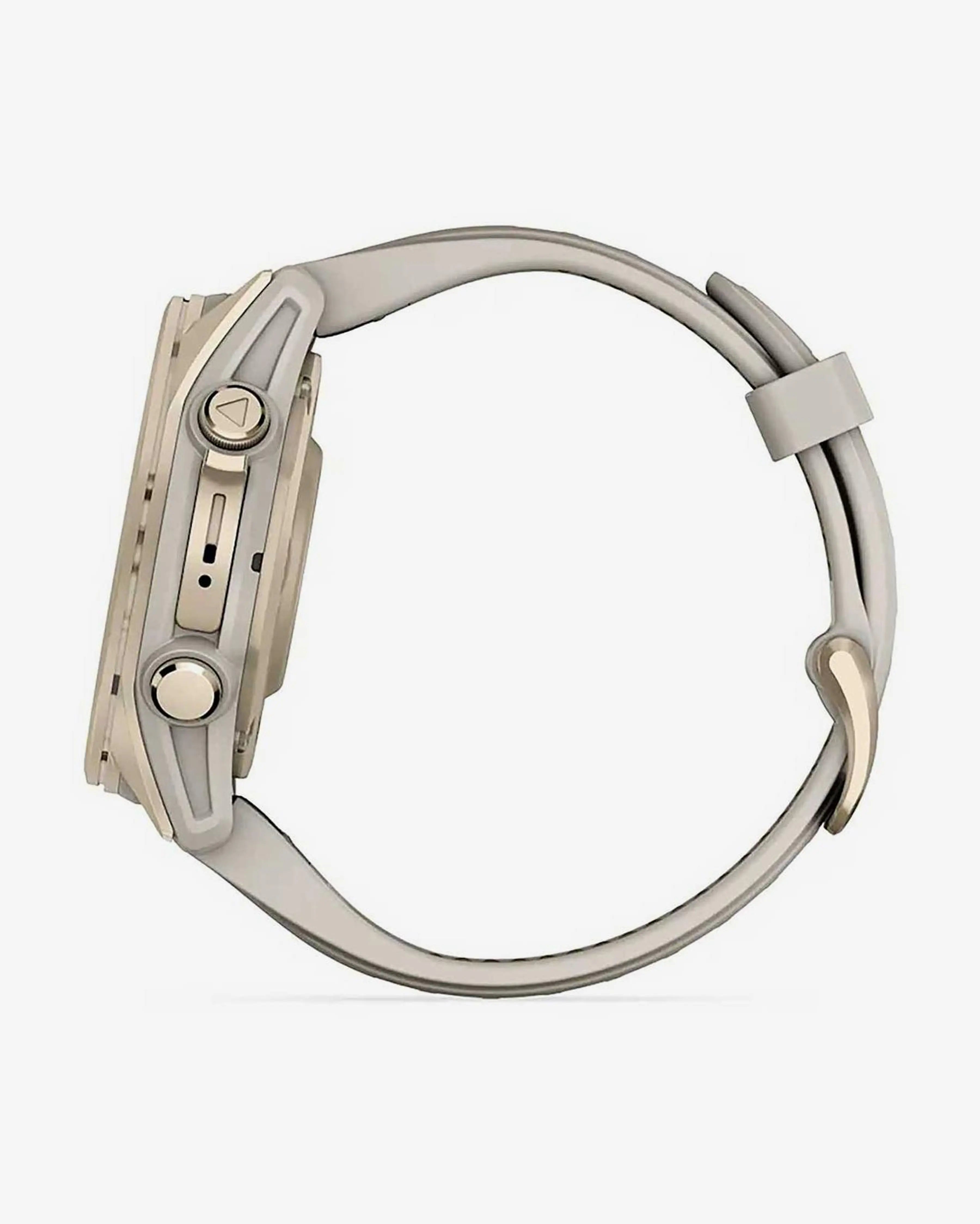 Pulseira bege dourada para Garmin Fenix 8 AMOLED Sapphire 43mm