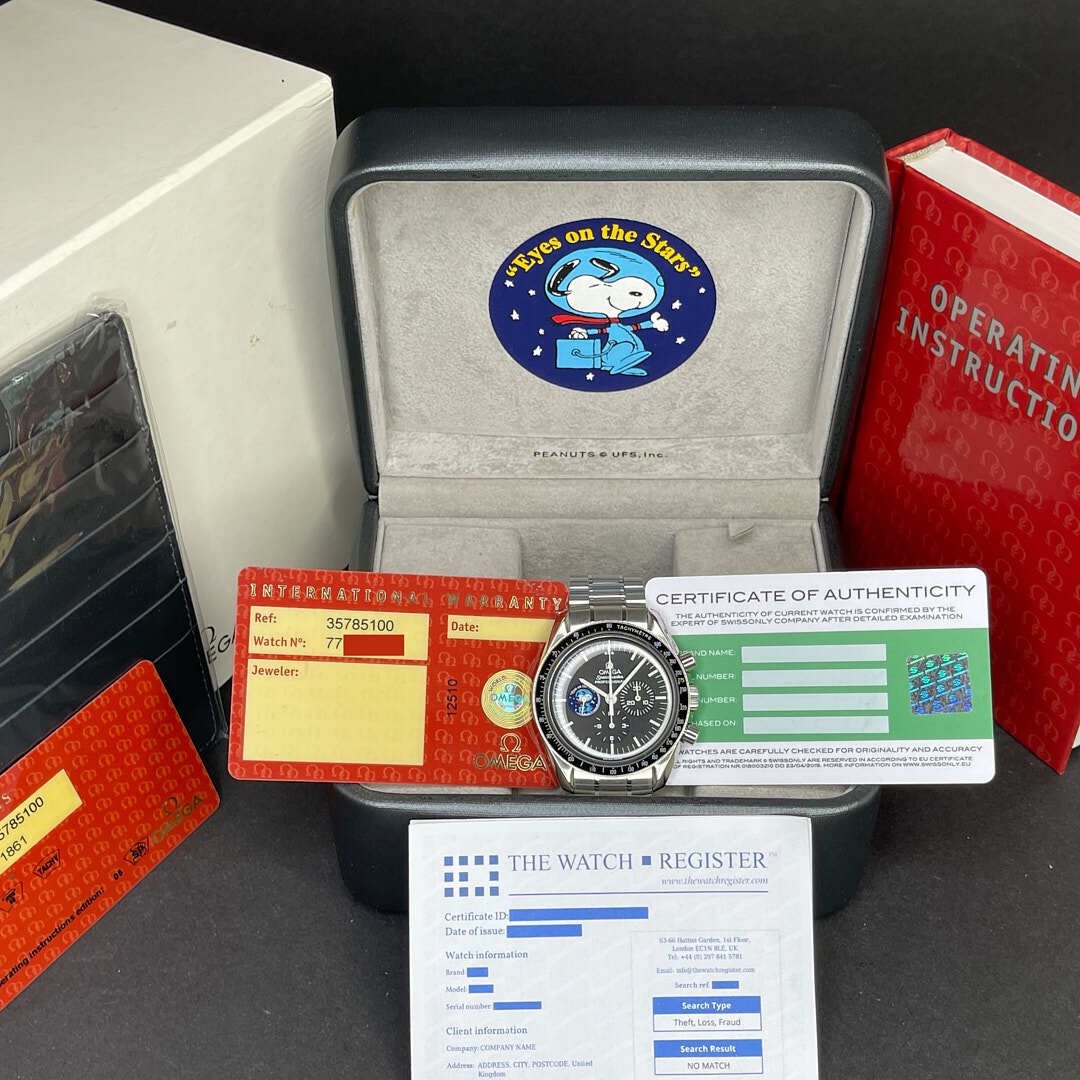 Omega - Speedmaster Professional Moonwatch "Snoopy" - 3578.51.00 - Unissexo - 2000 - 2010 