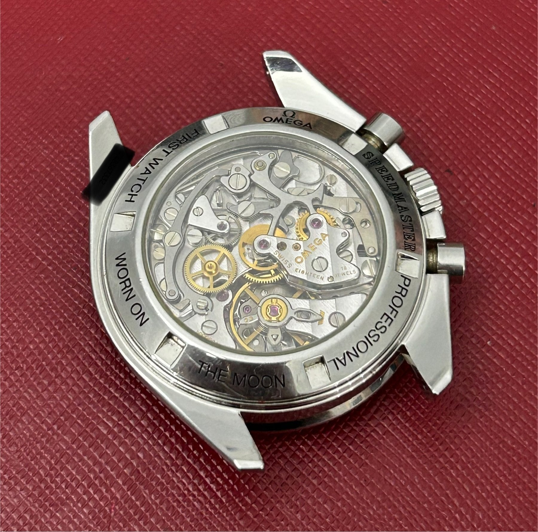 Omega - Speedmaster Moonwatch 861 Apollo XI Amarelo - 1450808 - Homem - 1980-1989