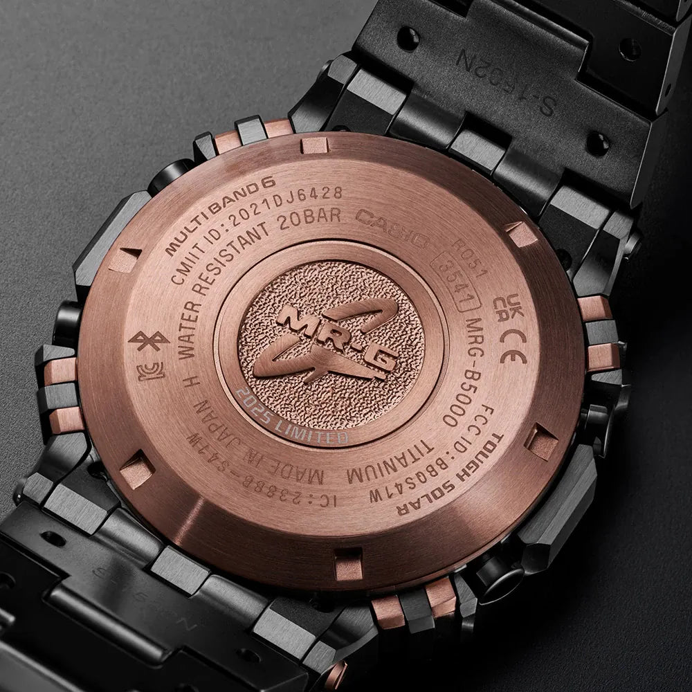 Relógio G-Shock MR-G MRG-B5000HT-1DR MRG-B5000 Hammertone