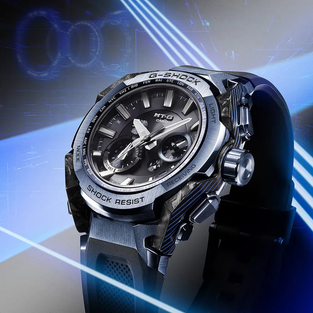 Relógio G-Shock MT-G MTG-B4000B-1A2ER Metal Twisted G - Carbon Hybrid