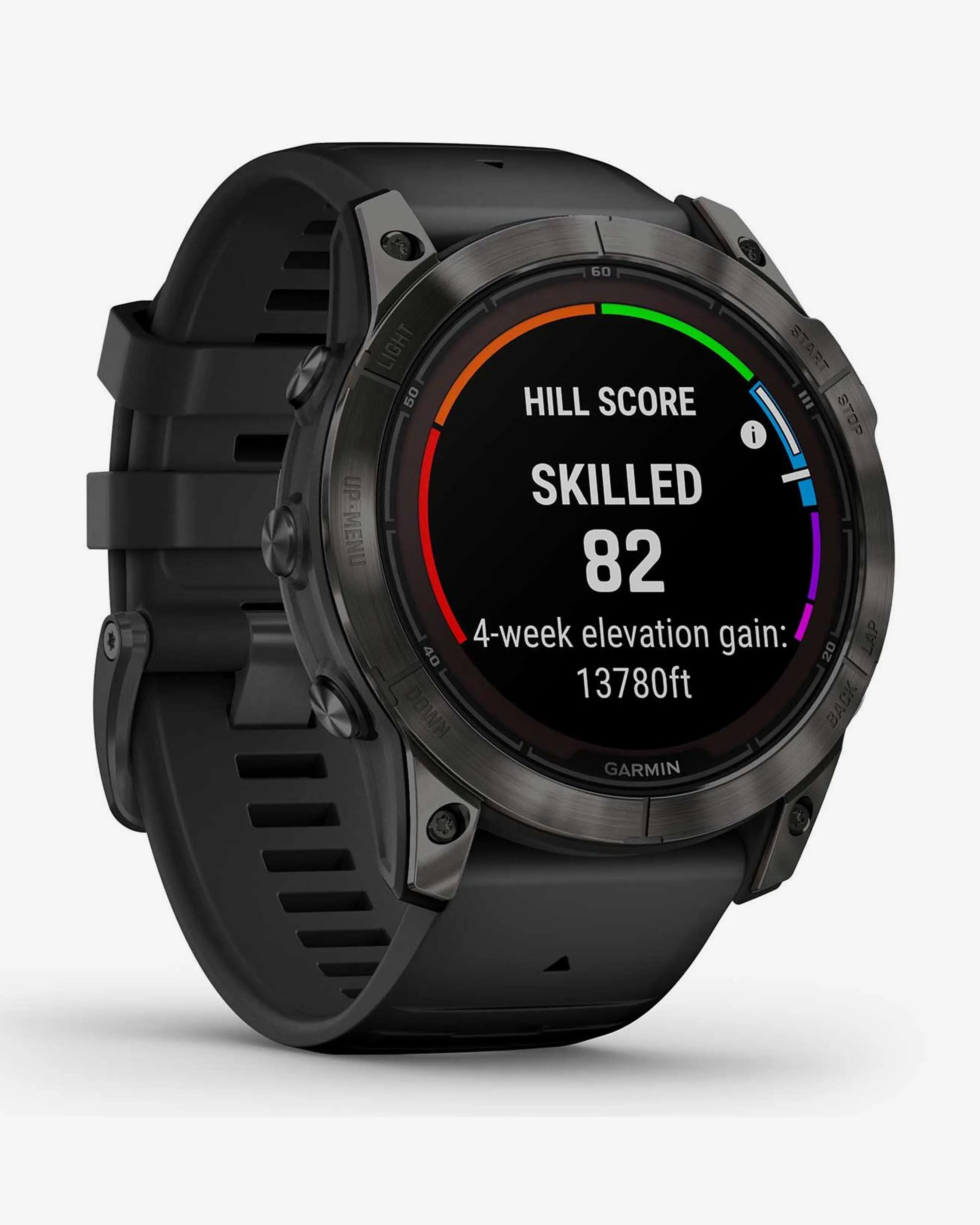 Pulseira Garmin Fenix ​​​​7X Pro Sapphire Solar Titanium Carbon Grey Black