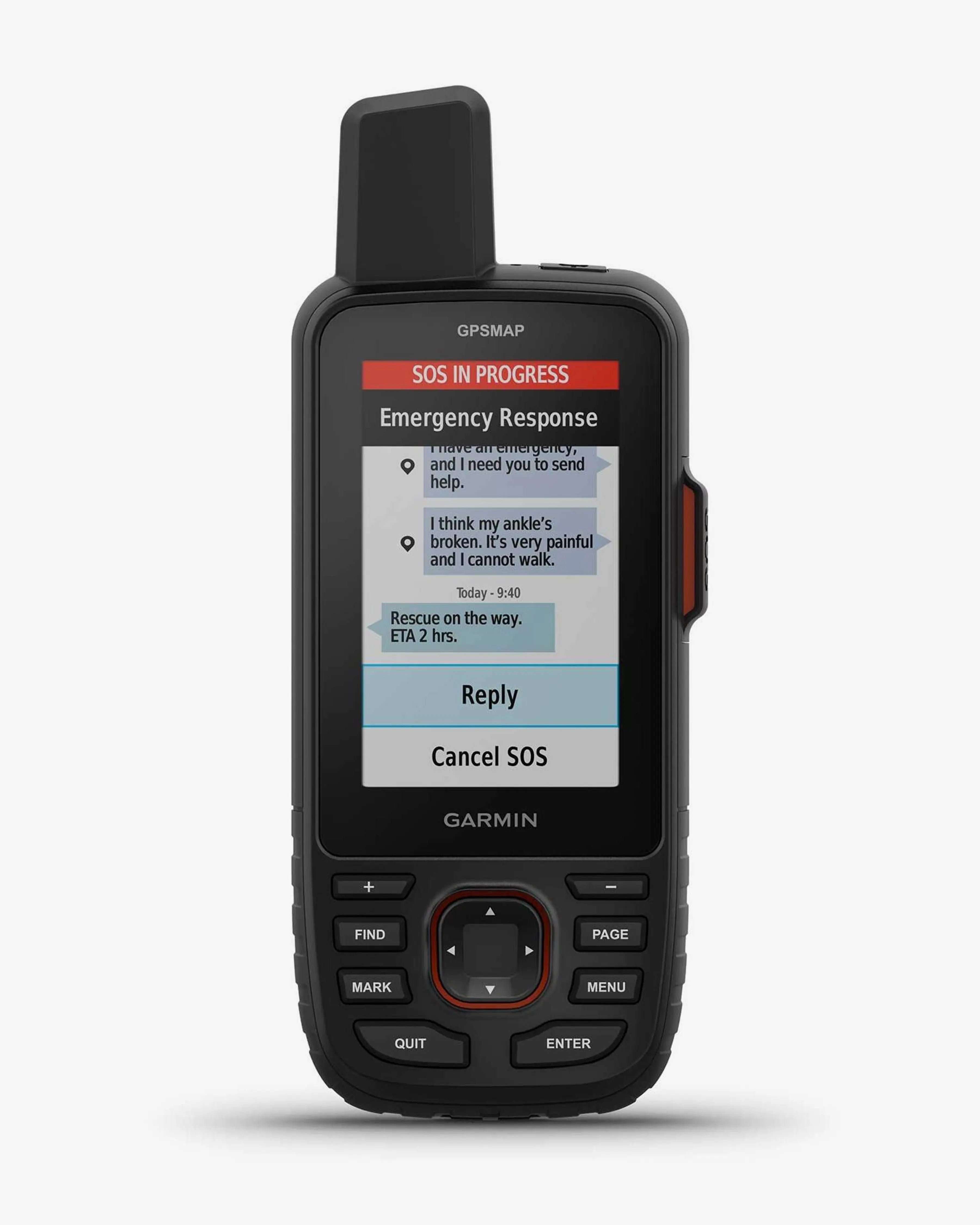 Garmin GPSMAP 67i preto vermelho
