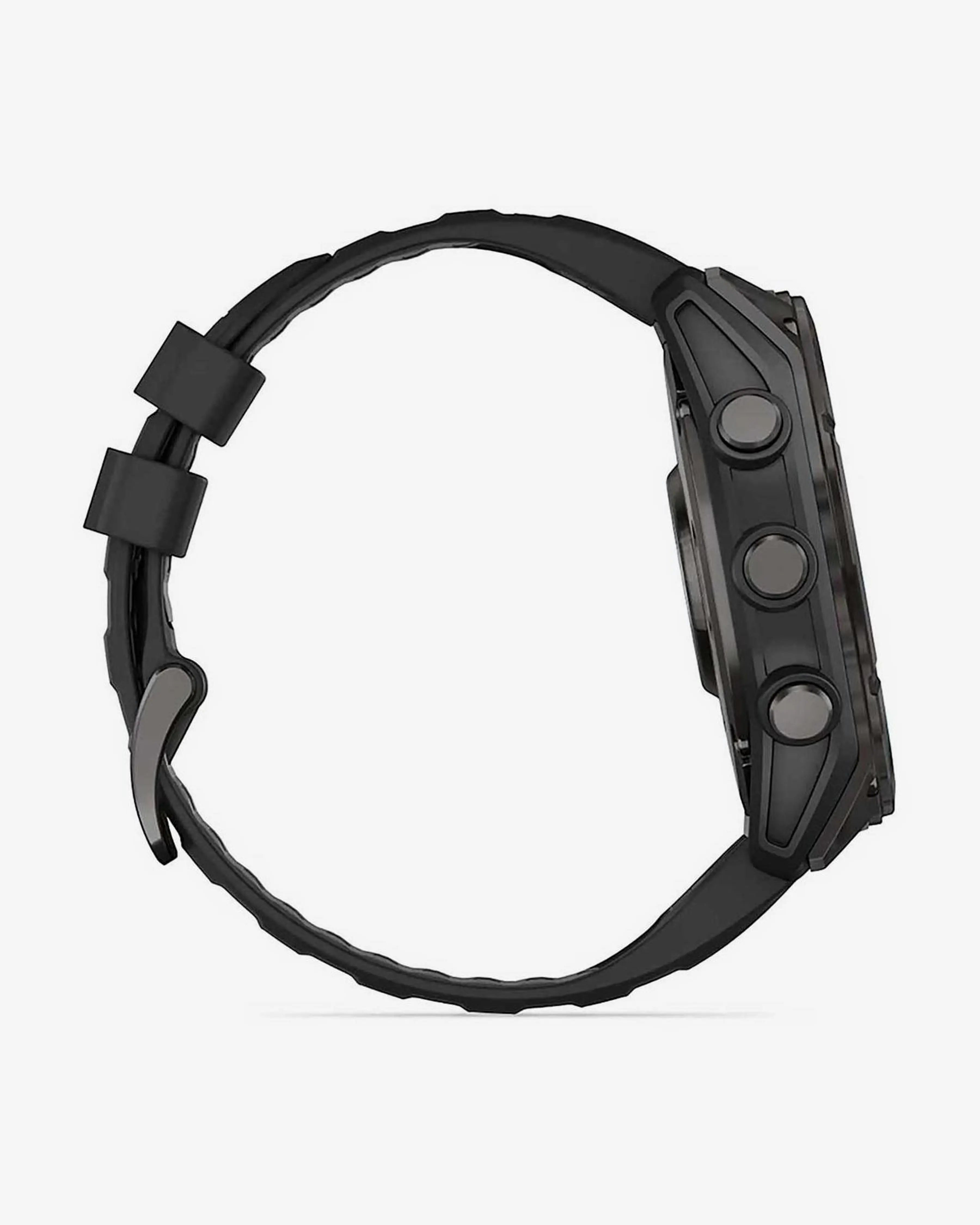 Bracelete Garmin Fenix ​​​​8 AMOLED Sapphire 51mm em titânio, cinzento carbono e preto