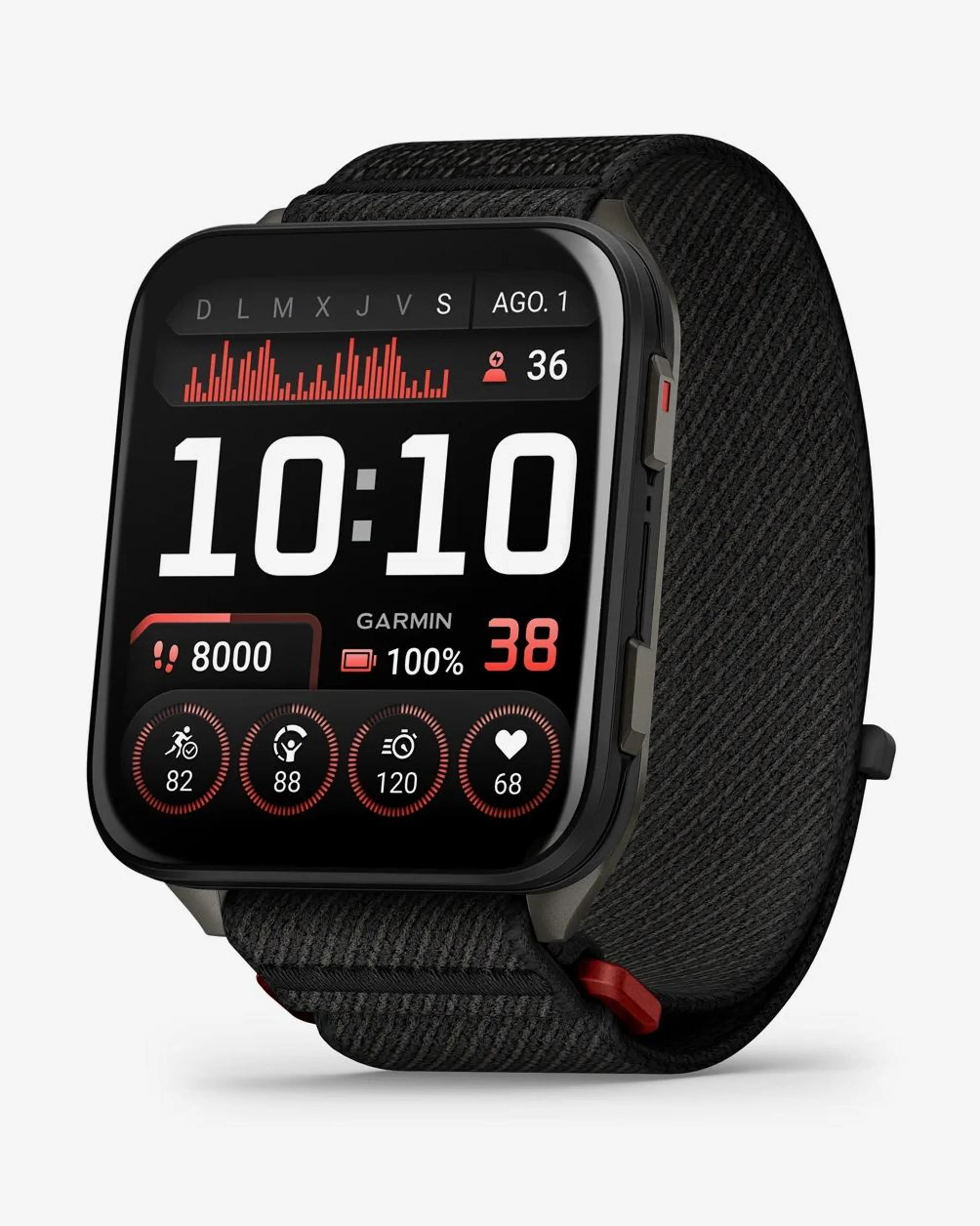 Pulseira preta para Garmin Venu X1