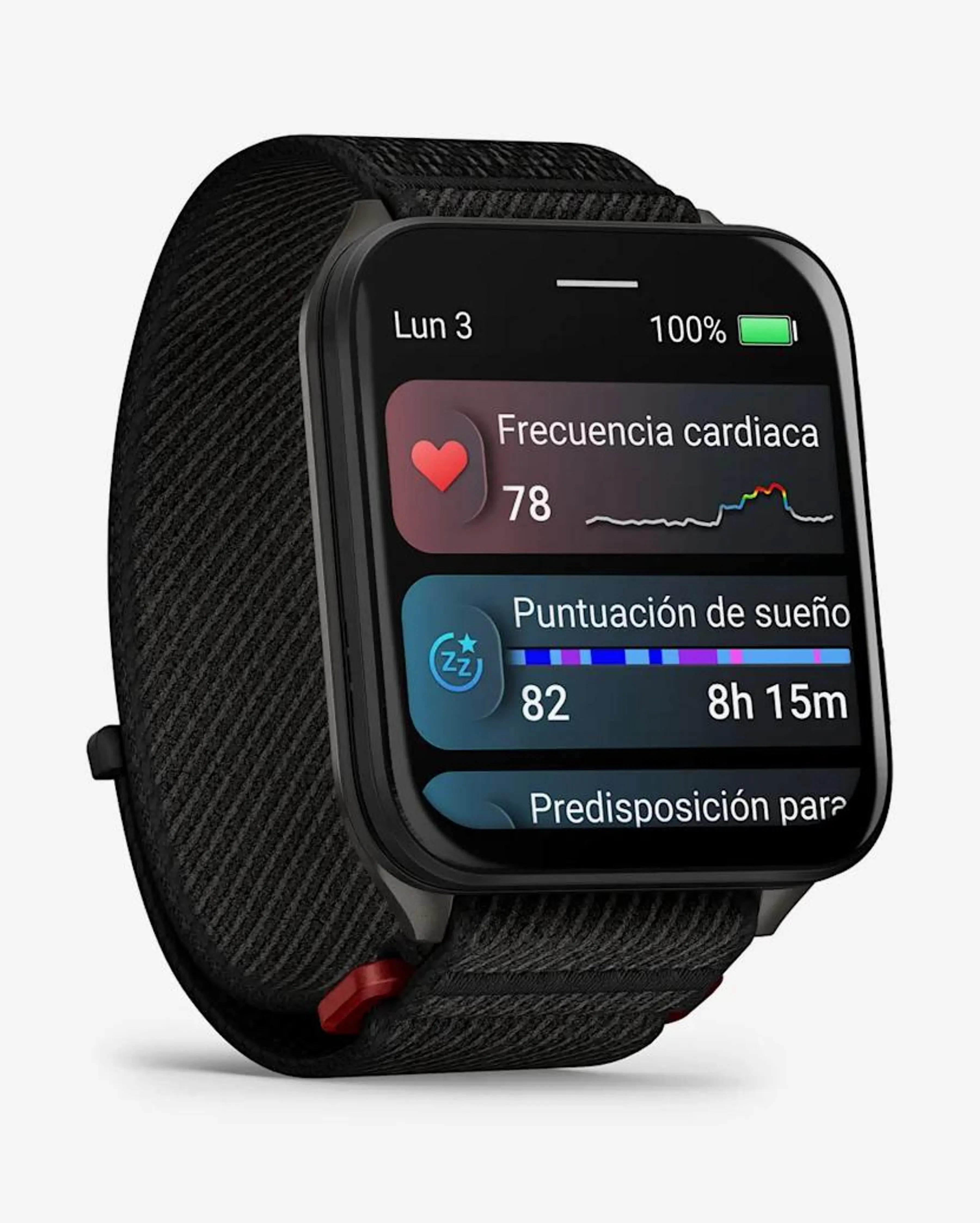 Pulseira preta para Garmin Venu X1