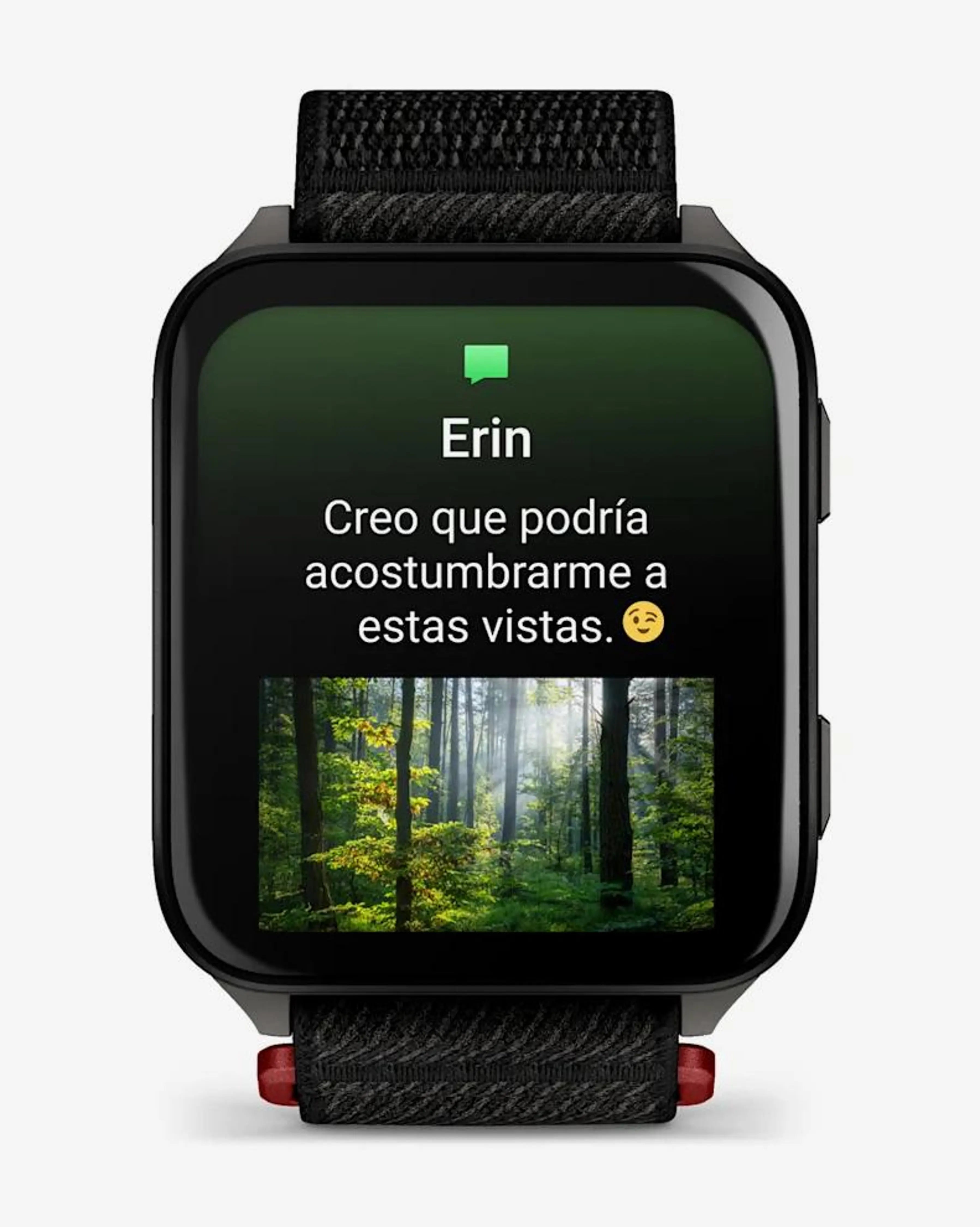 Pulseira preta para Garmin Venu X1