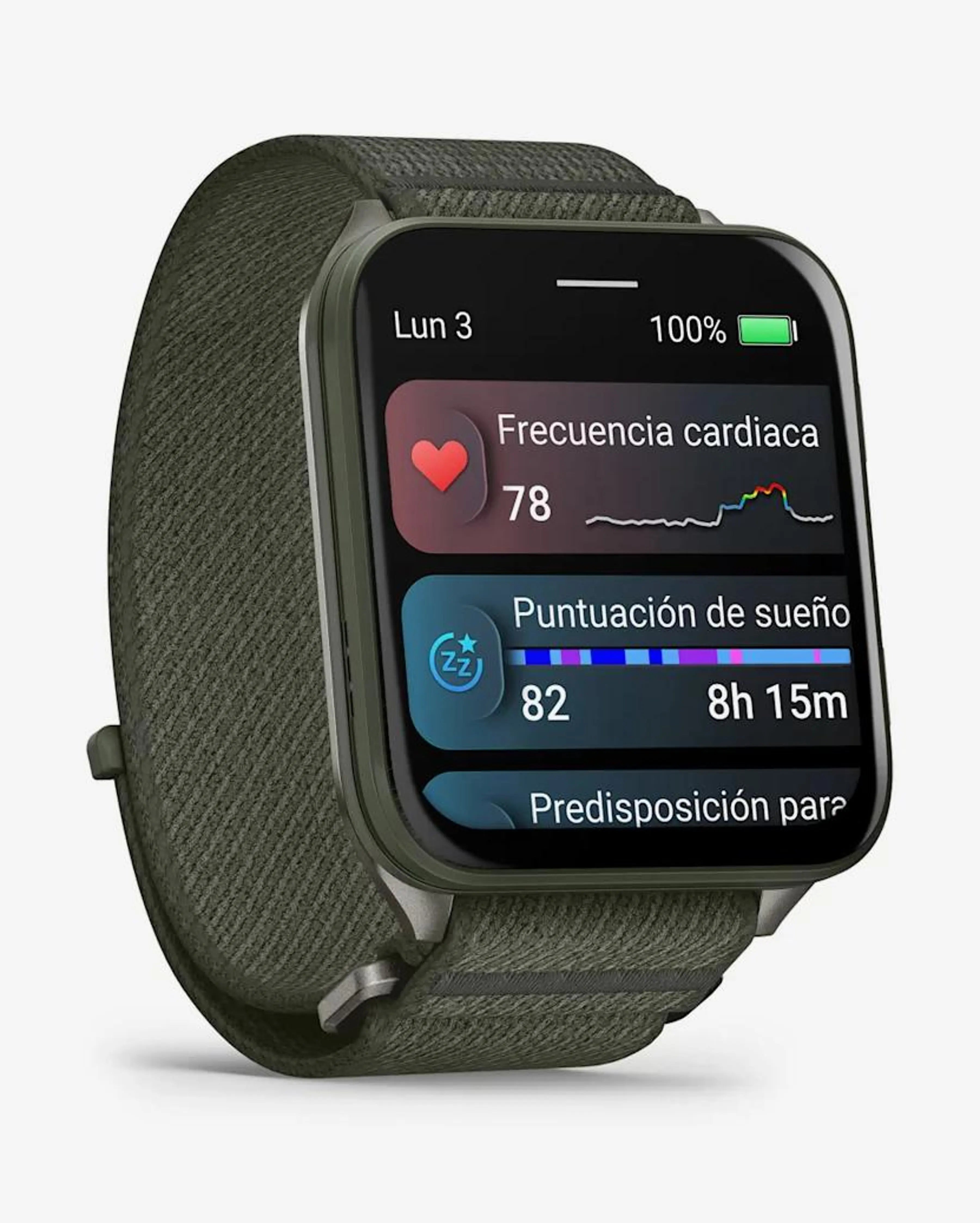 Garmin Venu X1 verde com bracelete verde