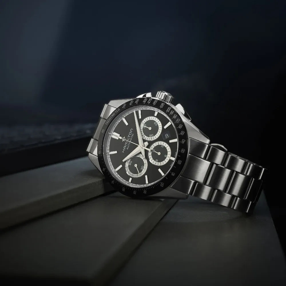 Relógio Hamilton Jazzmaster Performer H36606130 Jazzmaster - Performer Auto Chrono 