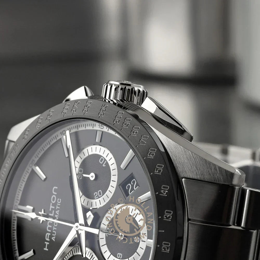 Relógio Hamilton Jazzmaster Performer H36606130 Jazzmaster - Performer Auto Chrono 