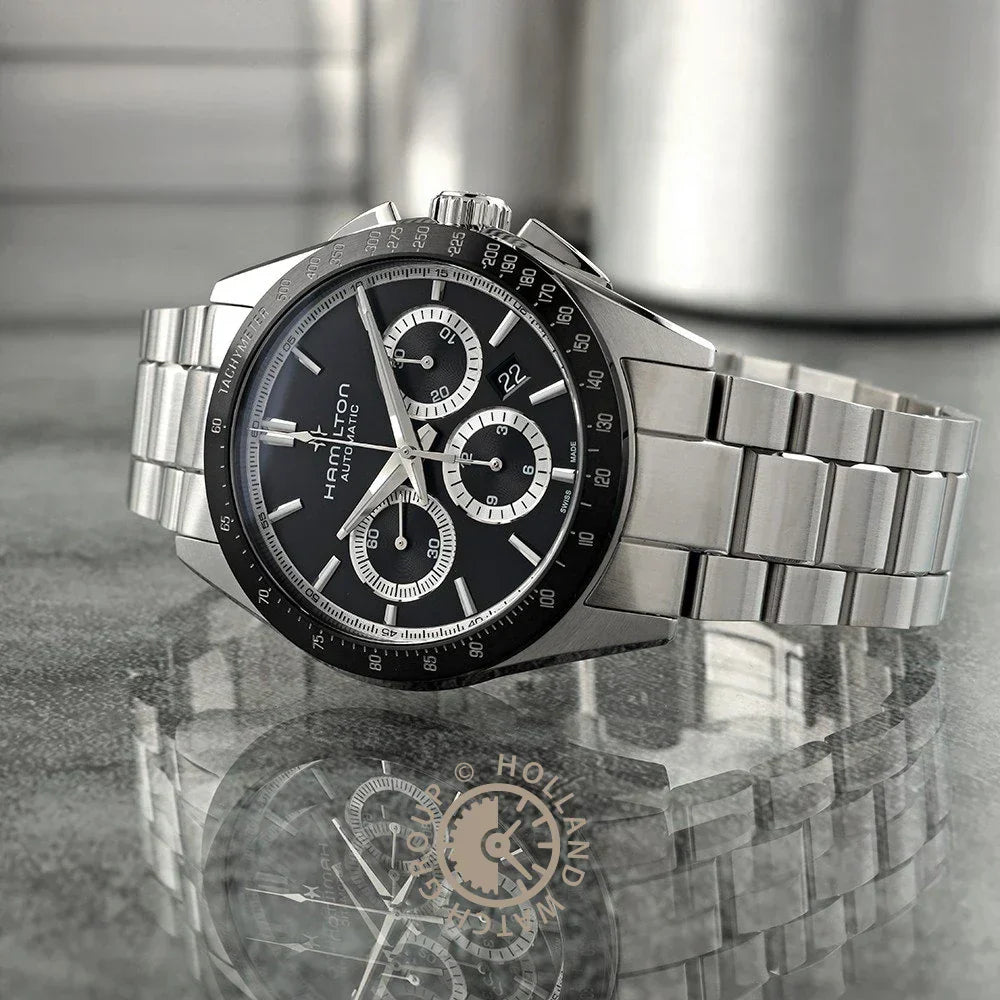 Relógio Hamilton Jazzmaster Performer H36606130 Jazzmaster - Performer Auto Chrono 