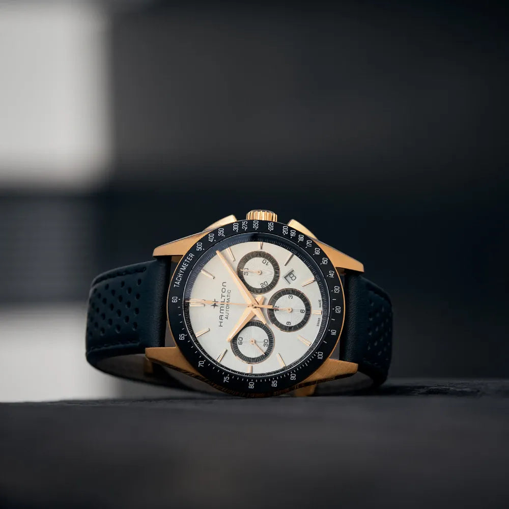 Relógio Hamilton Jazzmaster Performer H36626710 Jazzmaster - Performer Auto Chrono 