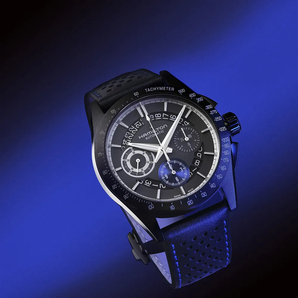 Relógio Hamilton Jazzmaster Performer H36646780 Jazzmaster - Performer Auto Chrono 