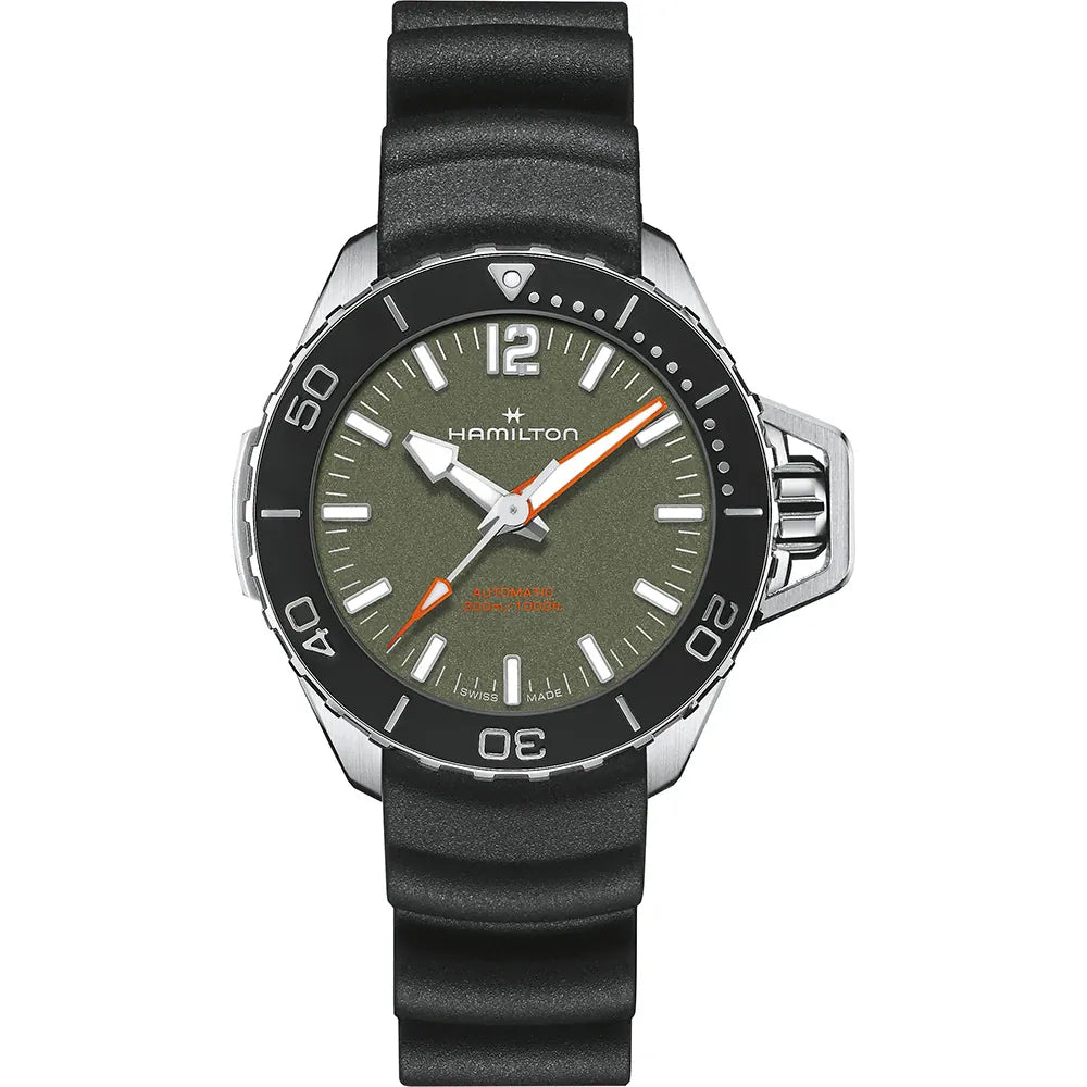 Relógio Hamilton Khaki Navy H77455360 Khaki Navy Frogman 