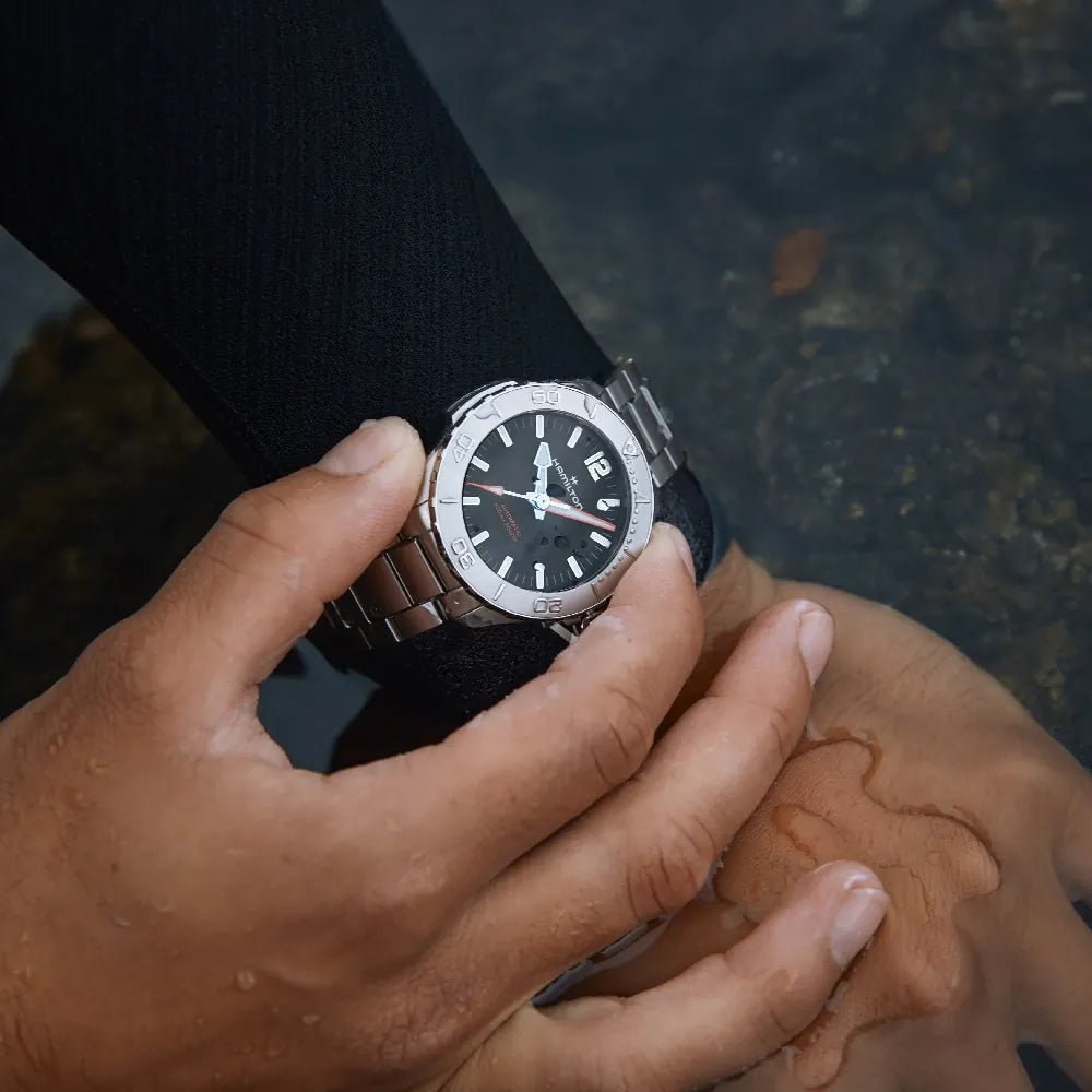 Relógio Hamilton Khaki Navy H77485130 Khaki Navy Frogman 