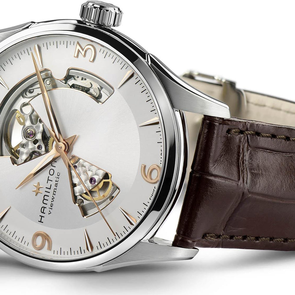 Relógio Hamilton Jazzmaster H32705551 Jazzmaster Open Heart 