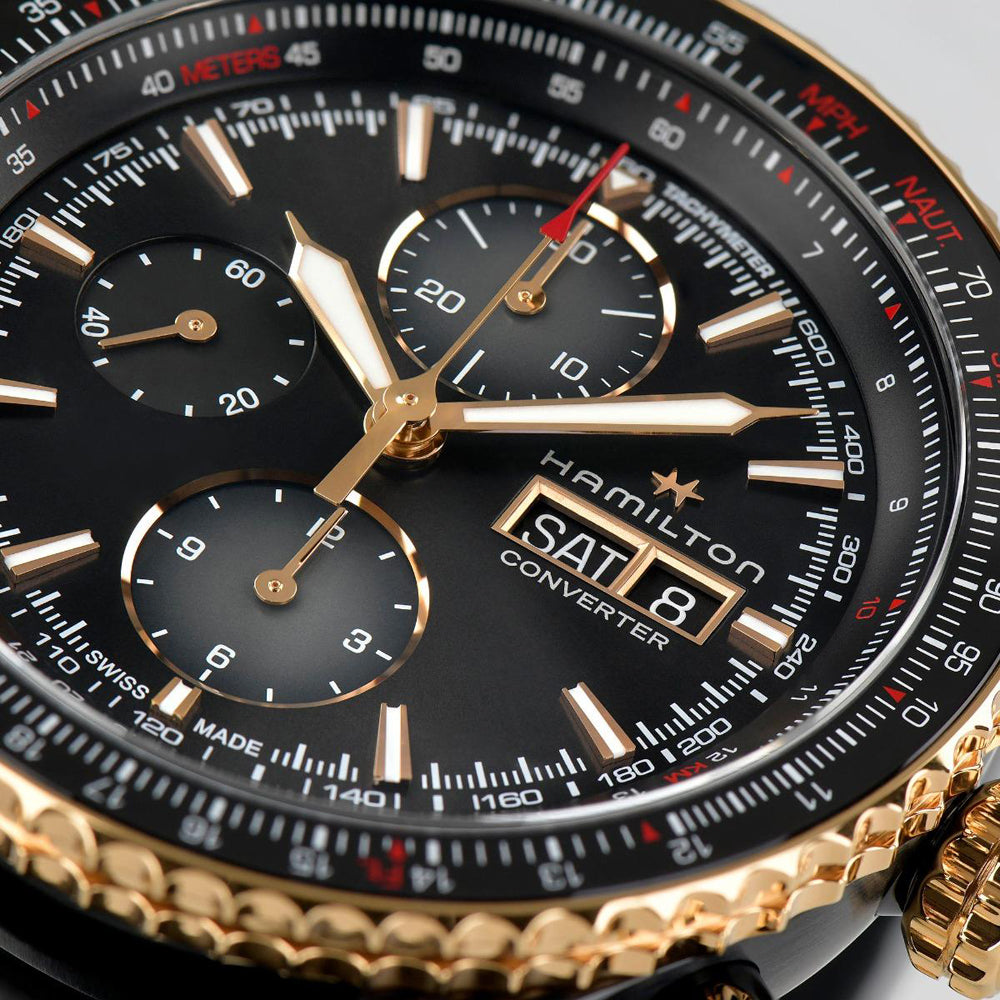 Relógio Hamilton Khaki Aviation H76736730 Khaki Aviation Converter 