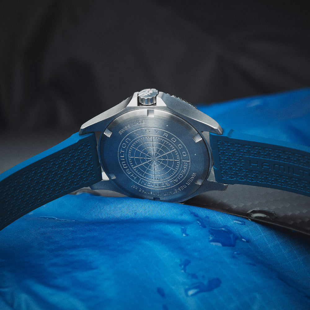 Relógio de mergulho Hamilton Khaki Navy H82385340 - Hamilton X Syroco 