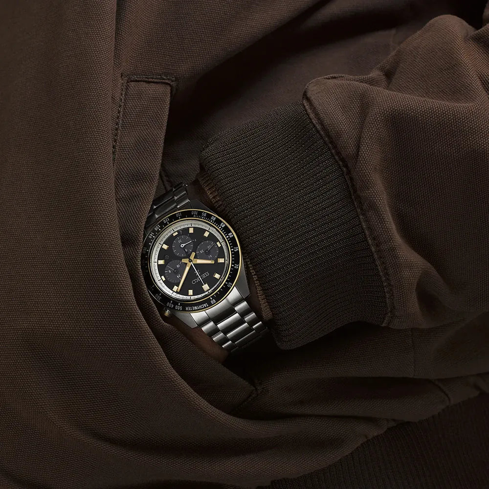 Relógio Seiko Land SSC941P1 Prospex Speedtimer 'Circuit Race' 