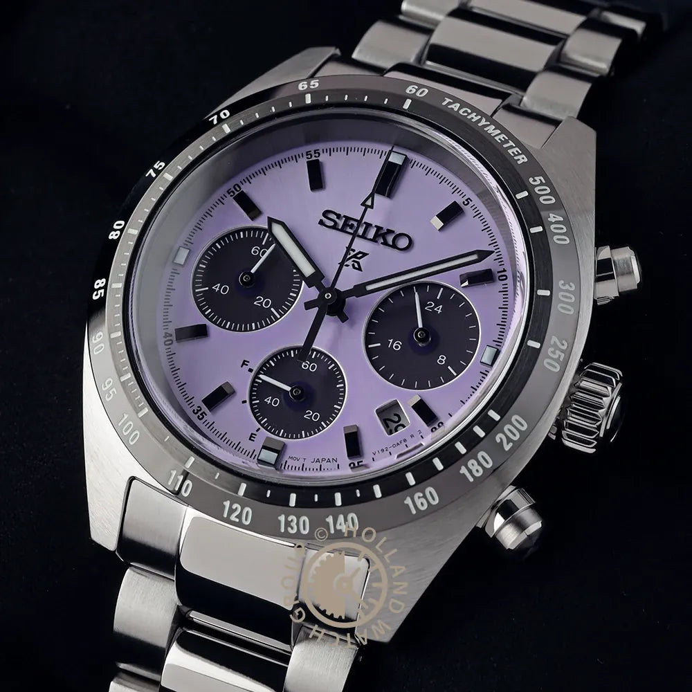 Relógio Seiko Land SSC955P1 Prospex Speedtimer - Tokyo World Athletics 