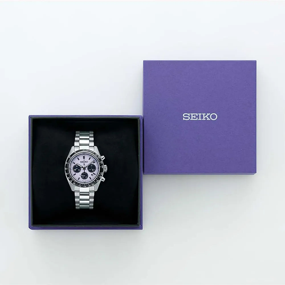 Relógio Seiko Land SSC955P1 Prospex Speedtimer - Tokyo World Athletics 