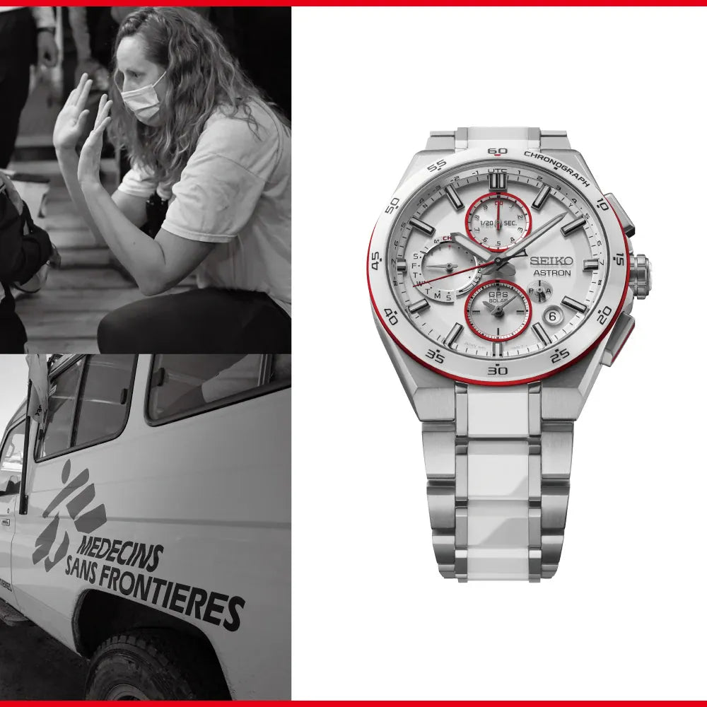Relógio Seiko Astron SSH173J1 Astron 'Médecins Sans Frontières'