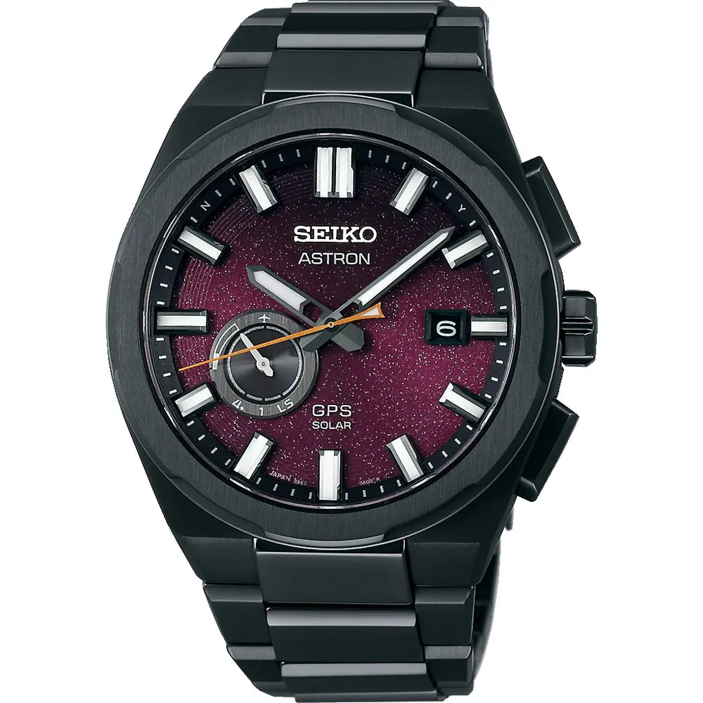 Relógio Seiko Astron SSJ029J1 Astron 'Yozakura' - Flor de Cerejeira à Noite 